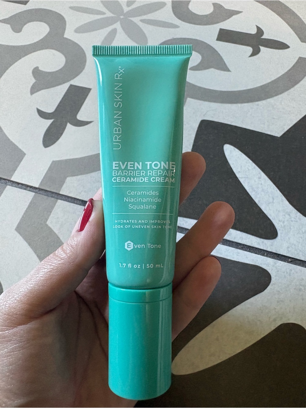 Urban Skin RX Even Tone Barrier Repair Ceramide Cream — Teal